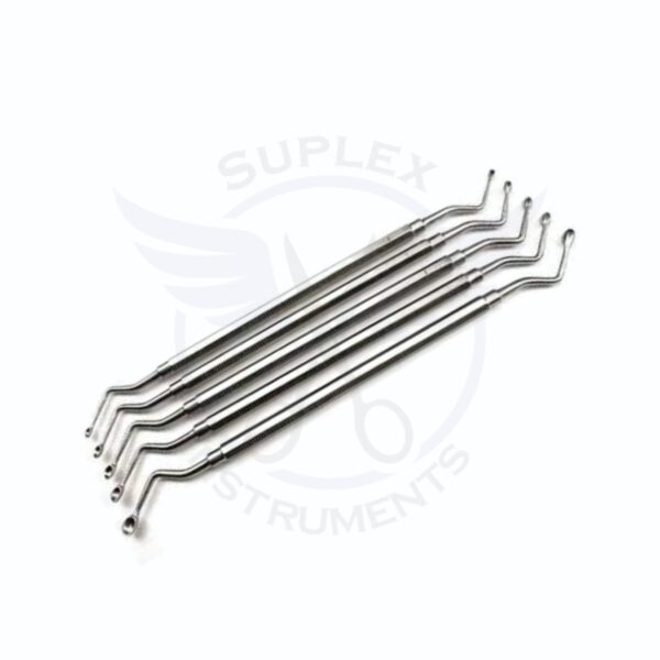 Bone Curette Double Ended Set of 5